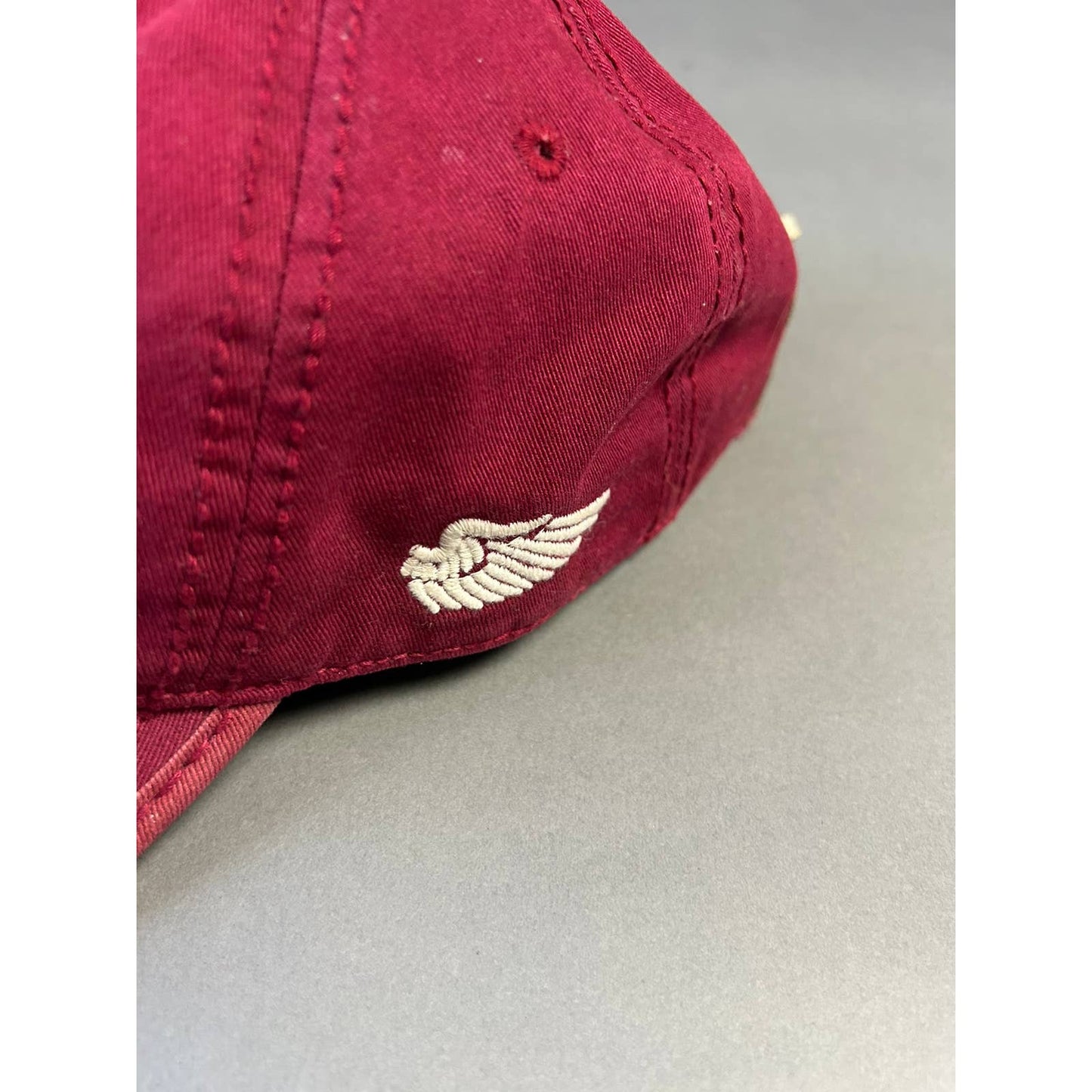 True Religion hat vintage red burgundy cap