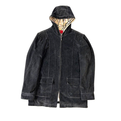 Burberry black jacket nova check