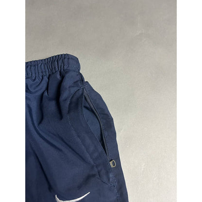 Nike Leeds United vintage navy nylon track pants