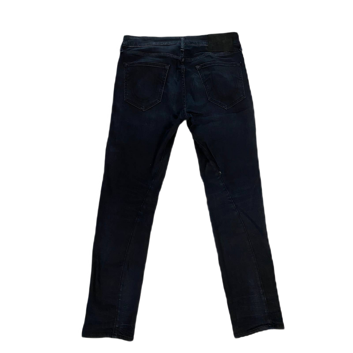 True Religion vintage black jeans denim y2k 00s 2000s slim