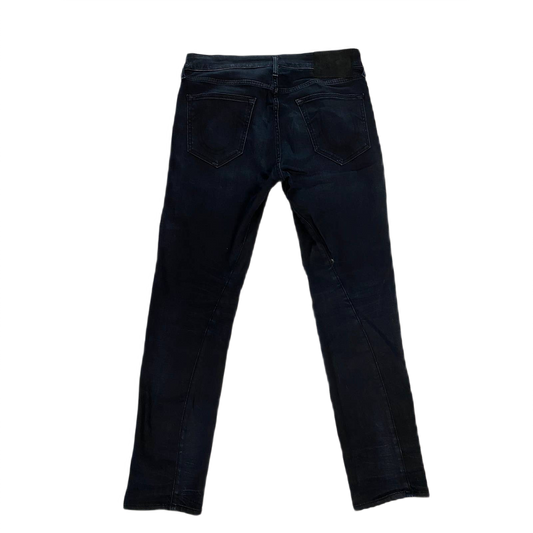 True Religion vintage black jeans denim y2k 00s 2000s slim