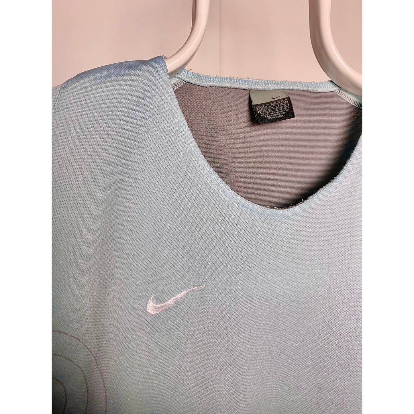 Nike TN t-shirt vintage baby blue grey tuned 2000s