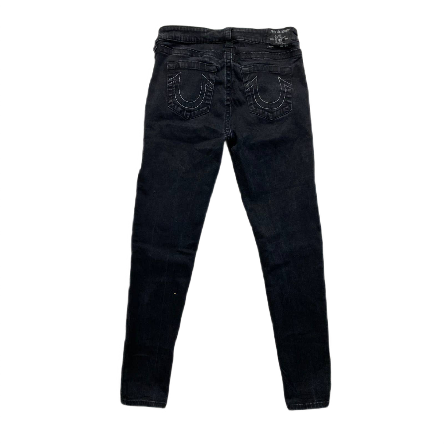 True Religion black jeans denim slim Y2K