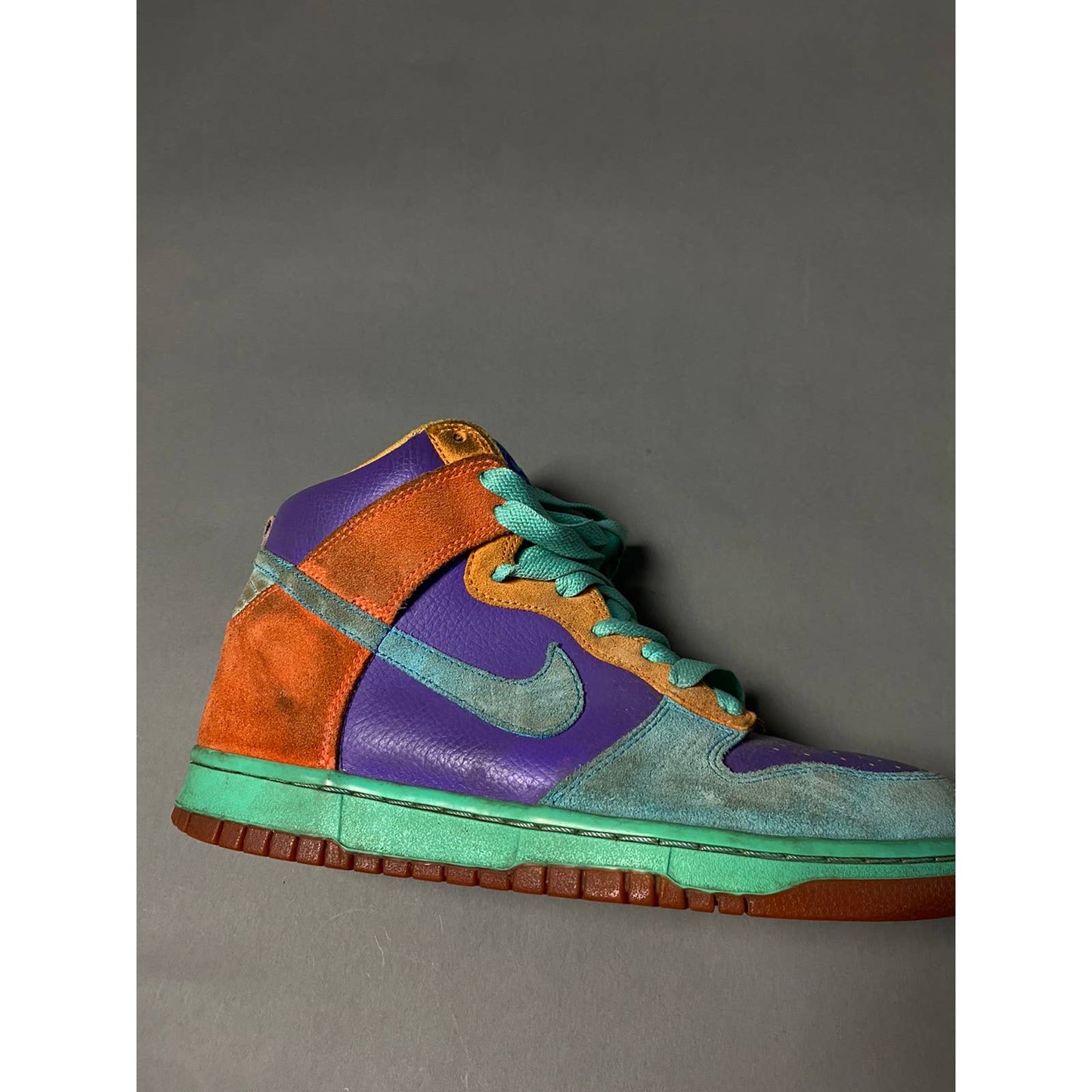 Vintage Nike Dunk High 6.0 'Pure Purple Cyan Coral'