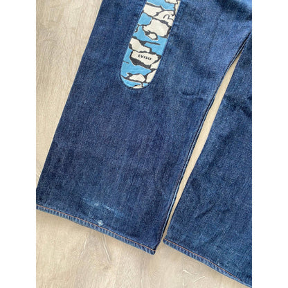 Evisu vintage daicock jeans blue big logo selvedge