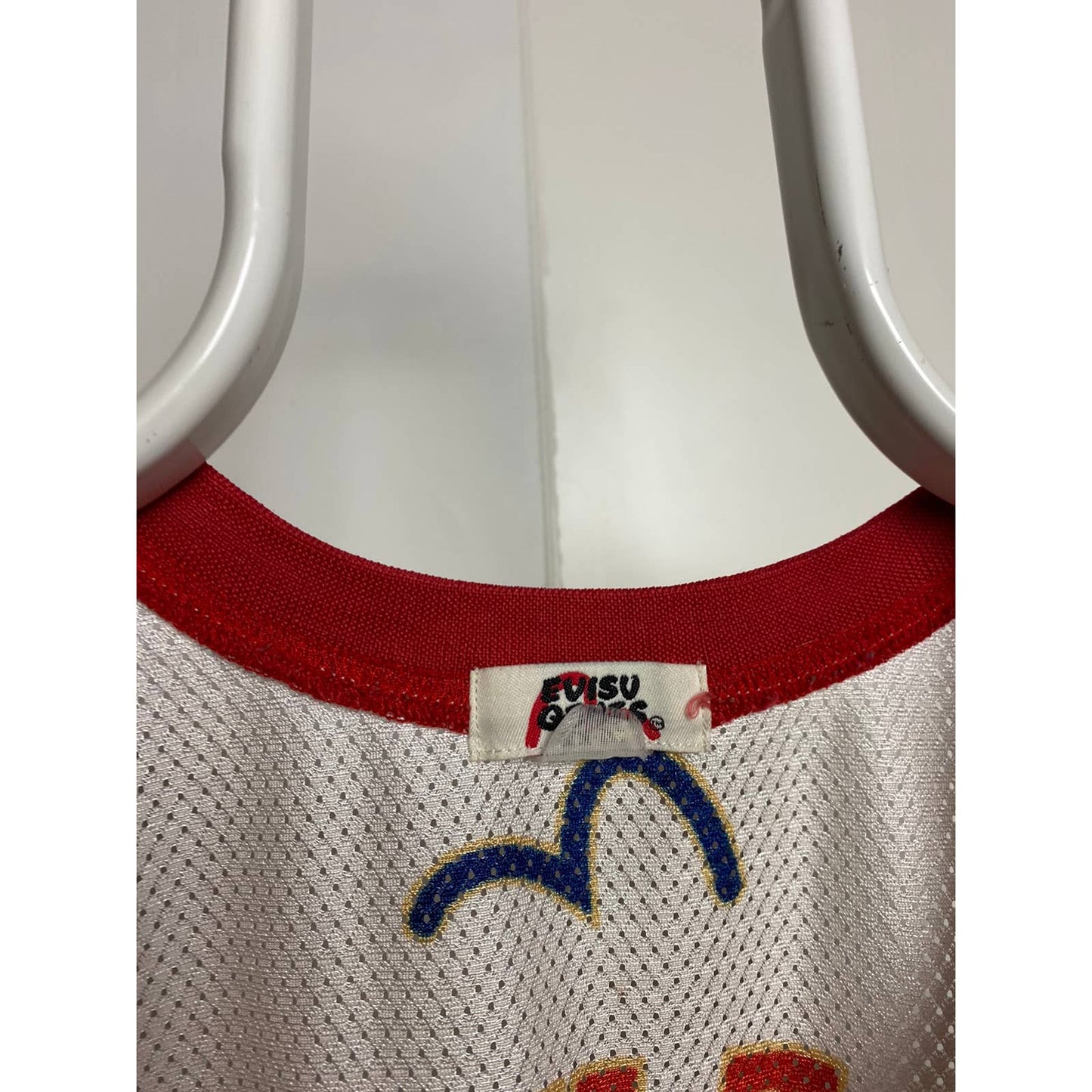 Evisu Jersey basketball 23 vintage very rare white red