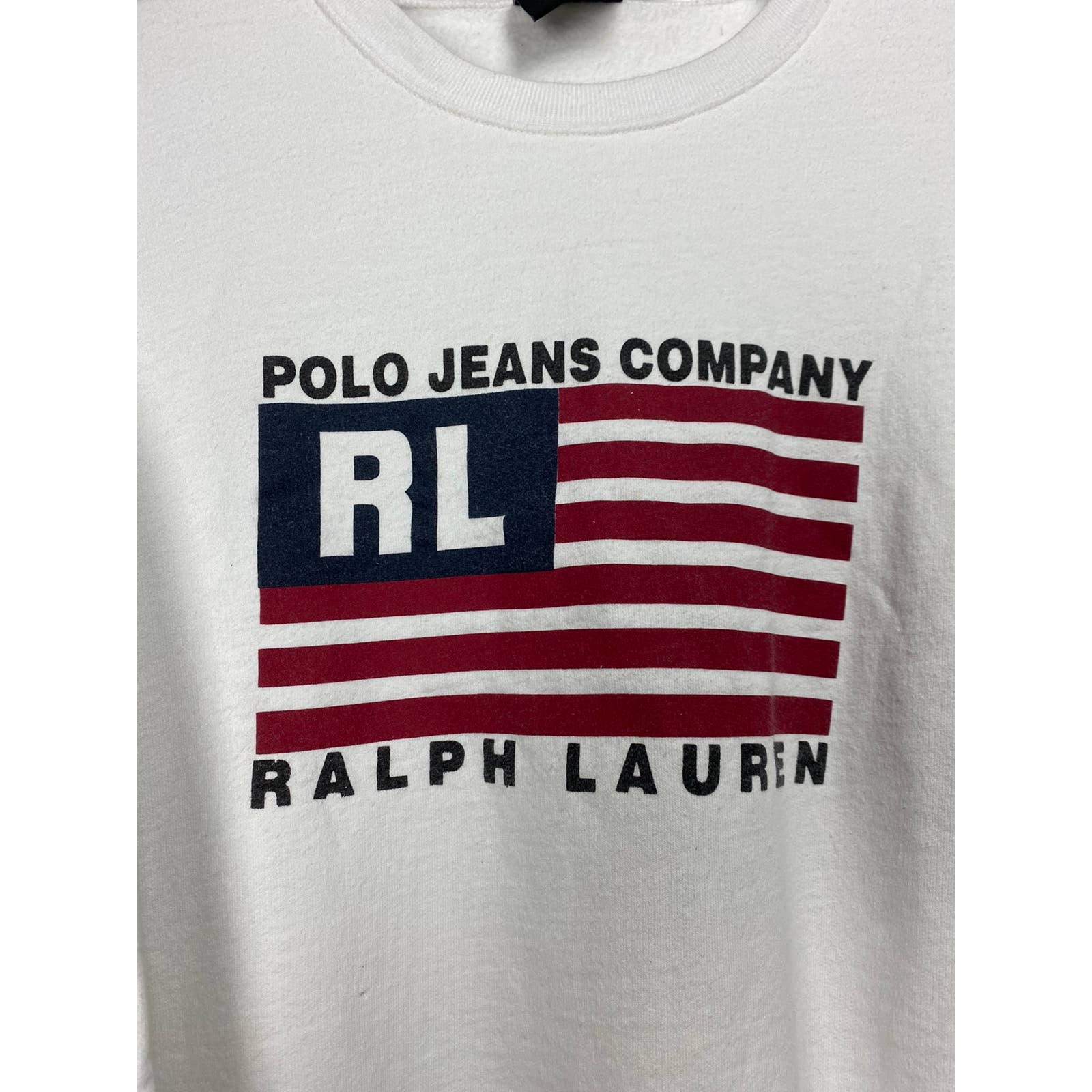 Polo Ralph Lauren big USA flag logo sweatshirt