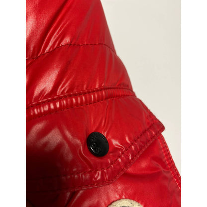 Moncler maya jacket down puffer red