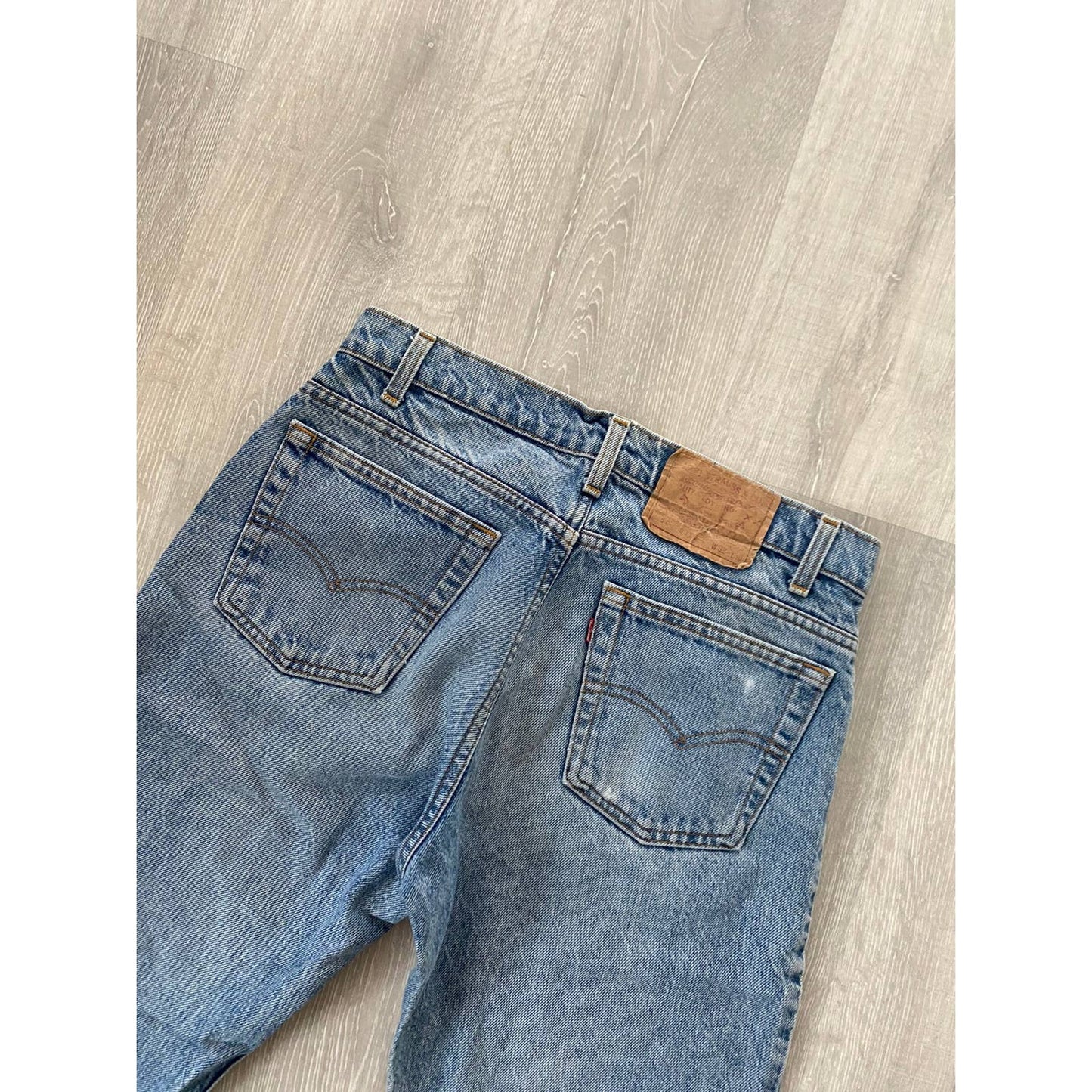 90s Levi’s 506 vintage blue jeans denim pants made in USA