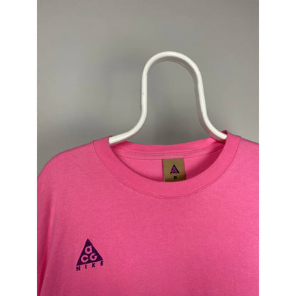 Nike ACG pink cargo sweatshirt nylon pocket