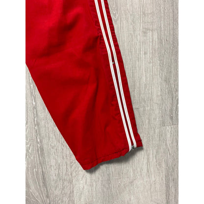 Nike vintage red track pants small swoosh 2000s