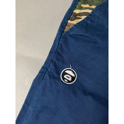 Aape vintage navy chino pants navy camo bape