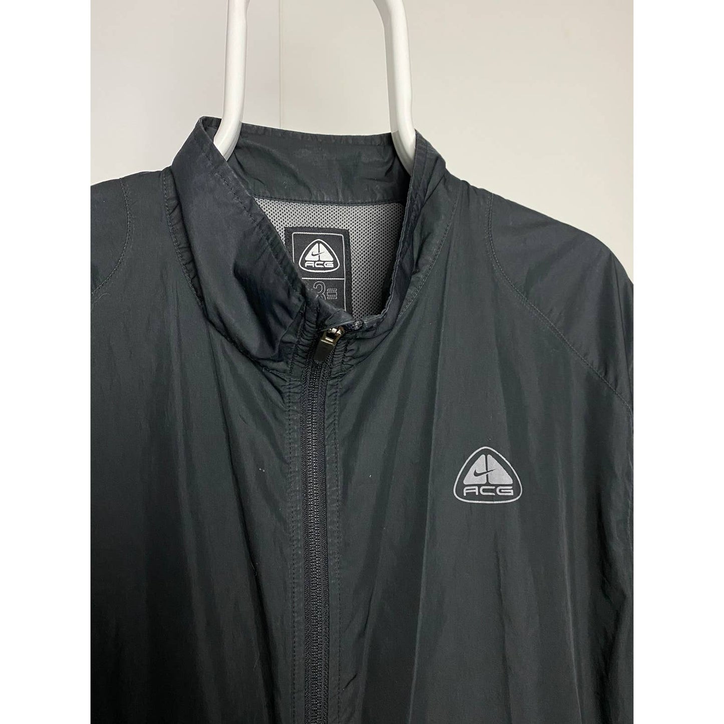 Nike ACG jacket vintage black 2000s vest 2 in 1 windbreaker