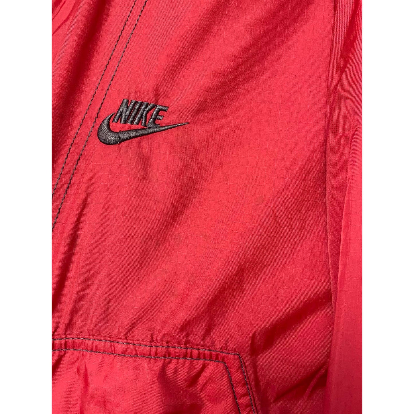 80s Nike vintage anorak jacket red big logo