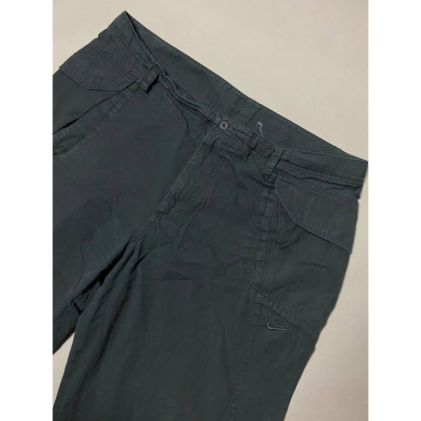 Nike vintage black cargo pants 2000s