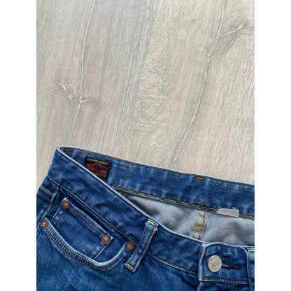 Evisu Japan vintage blue jeans no logo denim pants