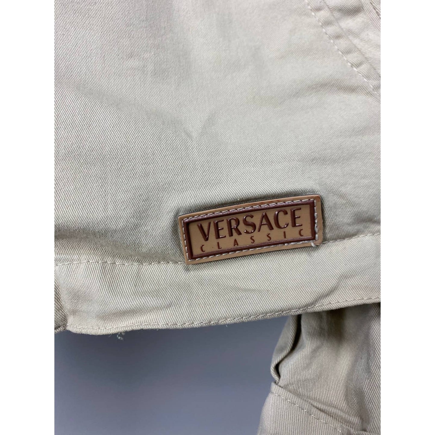 Versace Classic beige harrington jacket