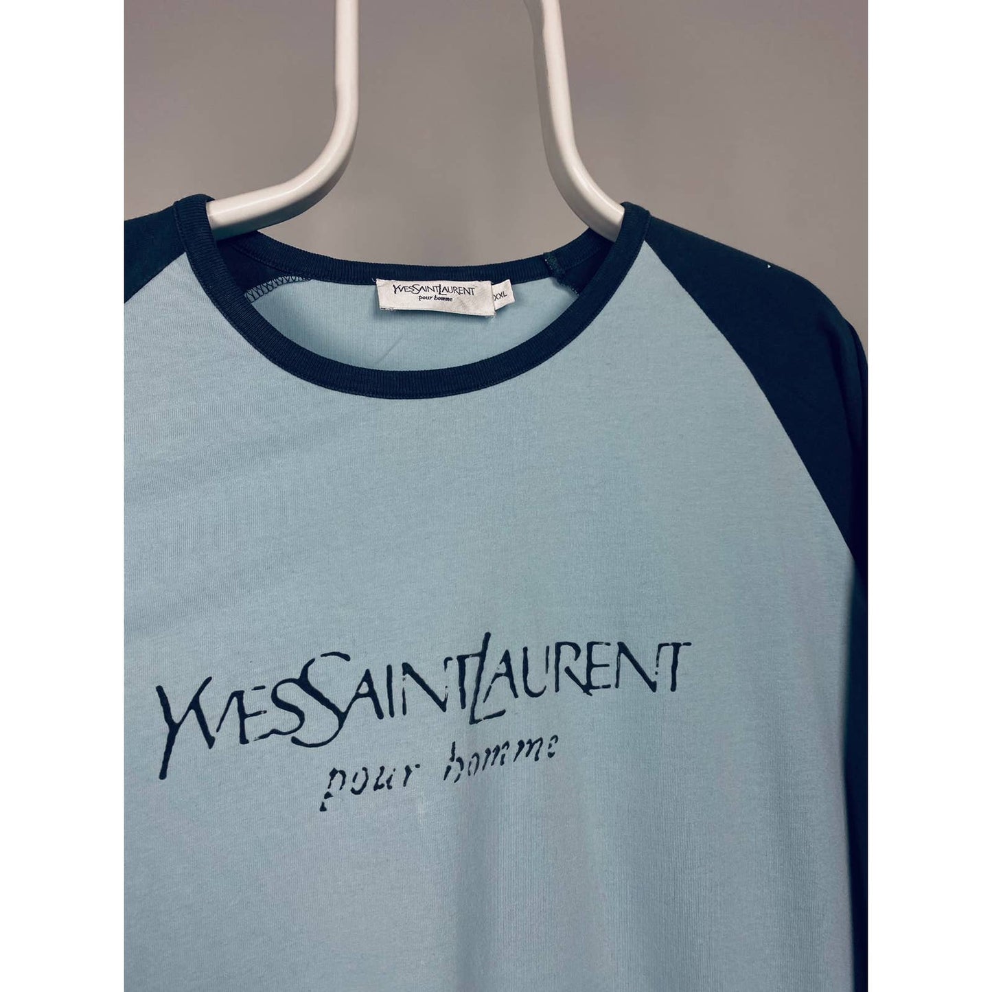 Yves Saint Laurent vintage YSL spell out long sleeve Tshirt