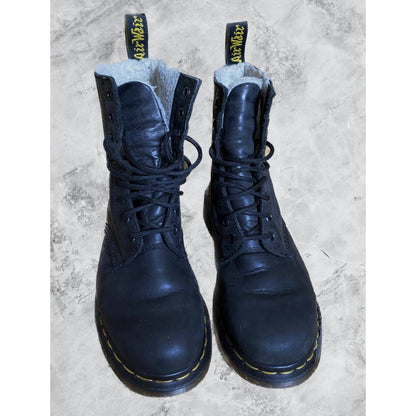 Dr. Martens boots 1460 serena fur lining black