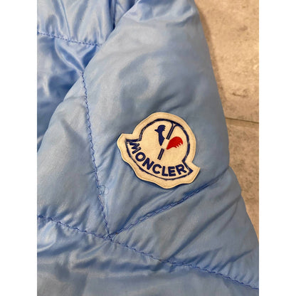 90s Moncler vintage baby blue puffer jacket