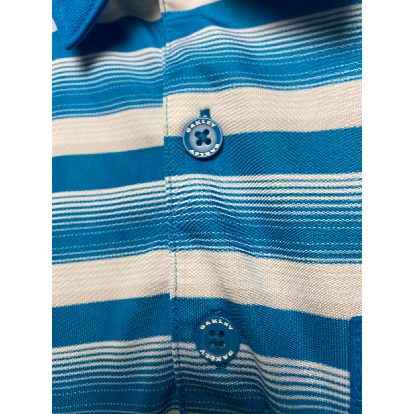 Oakley vintage Polo T-Shirt blue 2000s