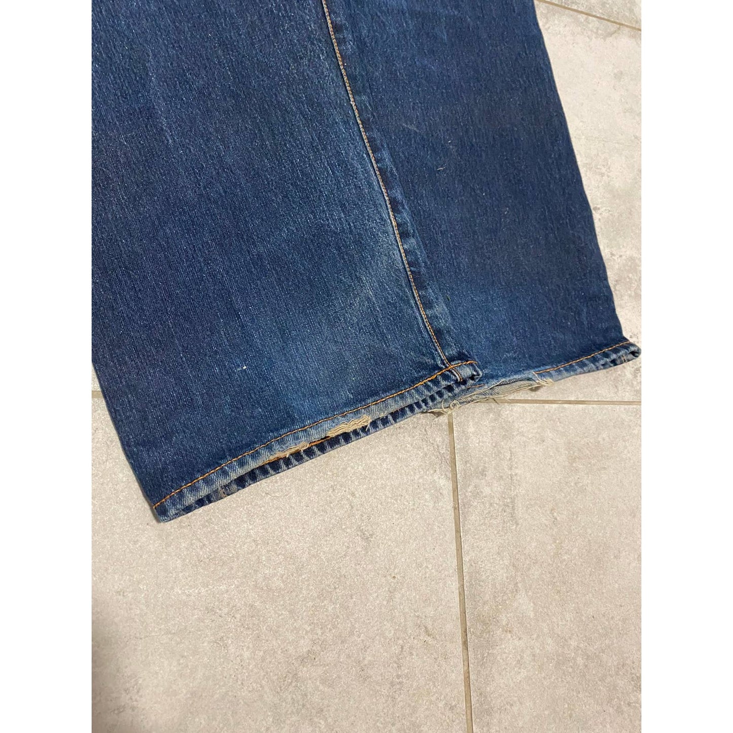 Evisu Japan vintage blue jeans denim pants big seagull logo