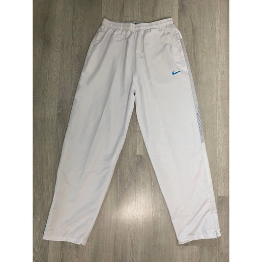 Nike AIR vintage white track pants small swoosh 2000s