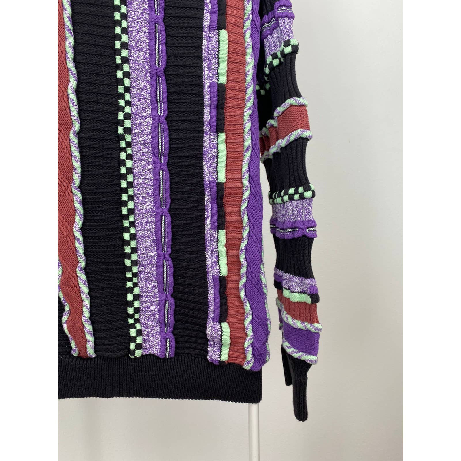 Purple coogi sale sweater