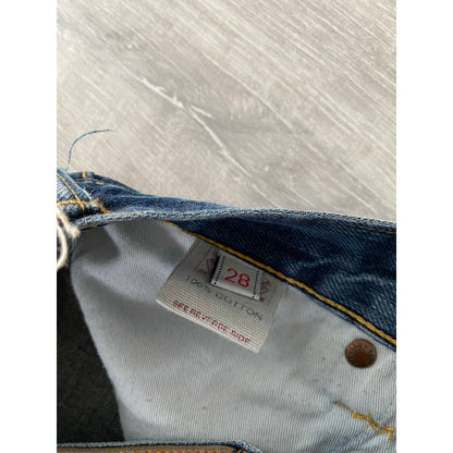 Evisu jeans daicock vintage selvedge navy white big logo