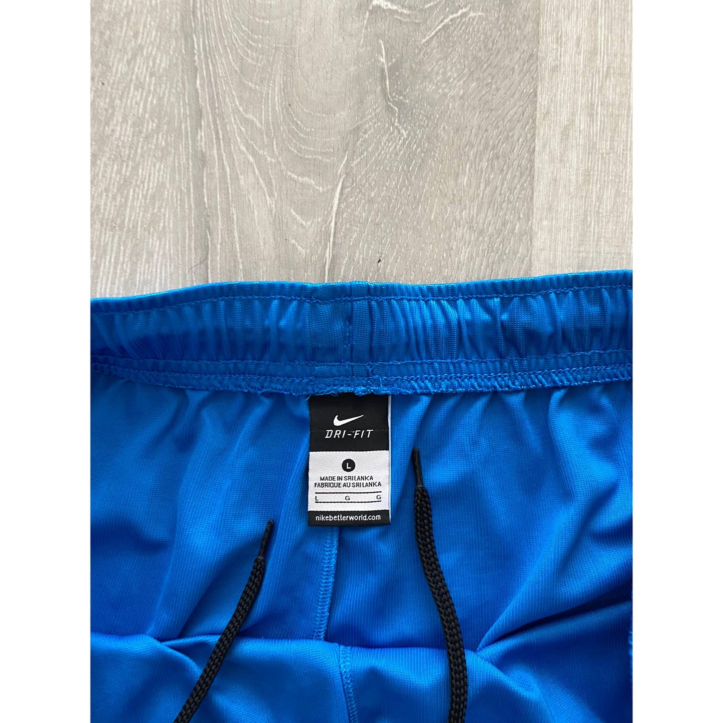Nike vintage blue shorts track pant small swoosh