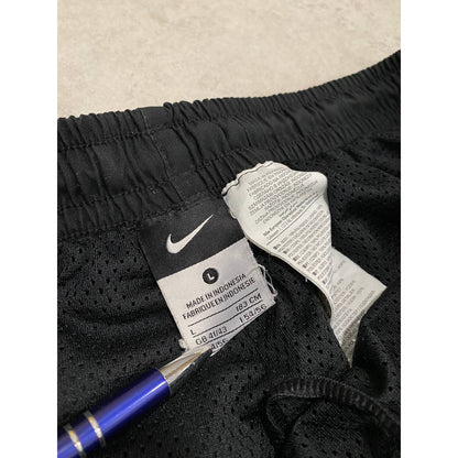 Nike vintage black track pants small swoosh 2000s