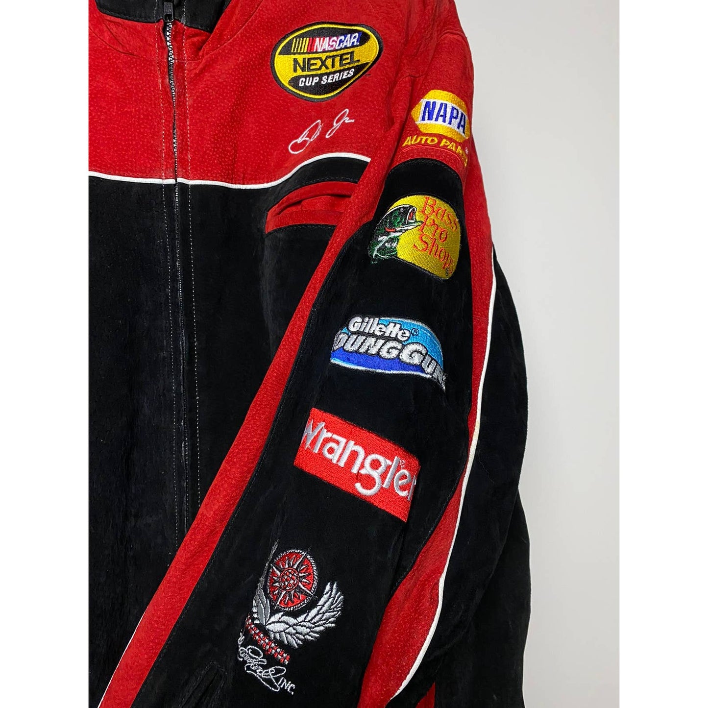 Nascar racing jacket Dale Earnhardt vintage Wilsons Leather