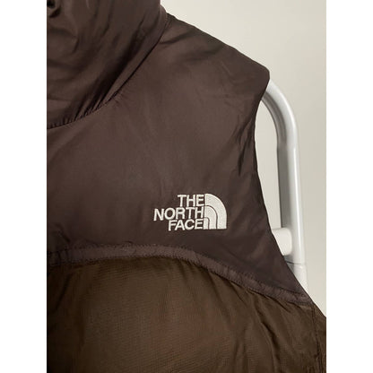 The North Face vintage brown puffer vest 700 nuptse kendall