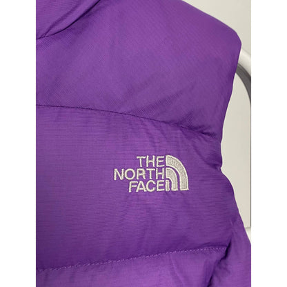 The North Face vintage Purple puffer vest 700 nuptse