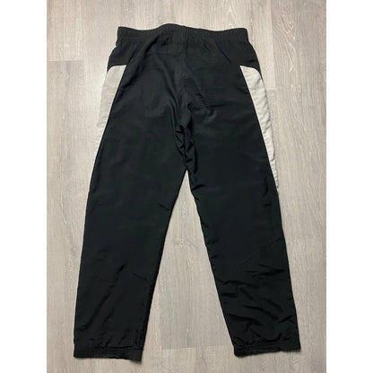 Nike vintage black white track pants small logo 2000s