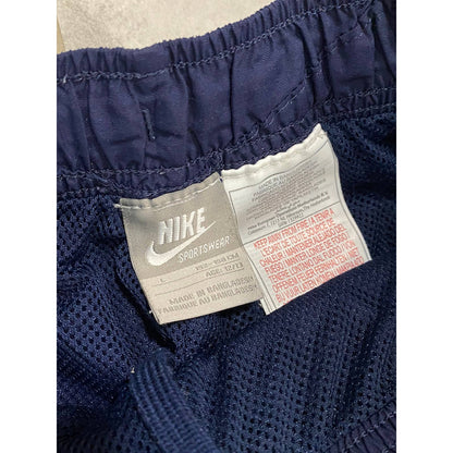 Nike Air vintage navy track pants small swoosh 2000s