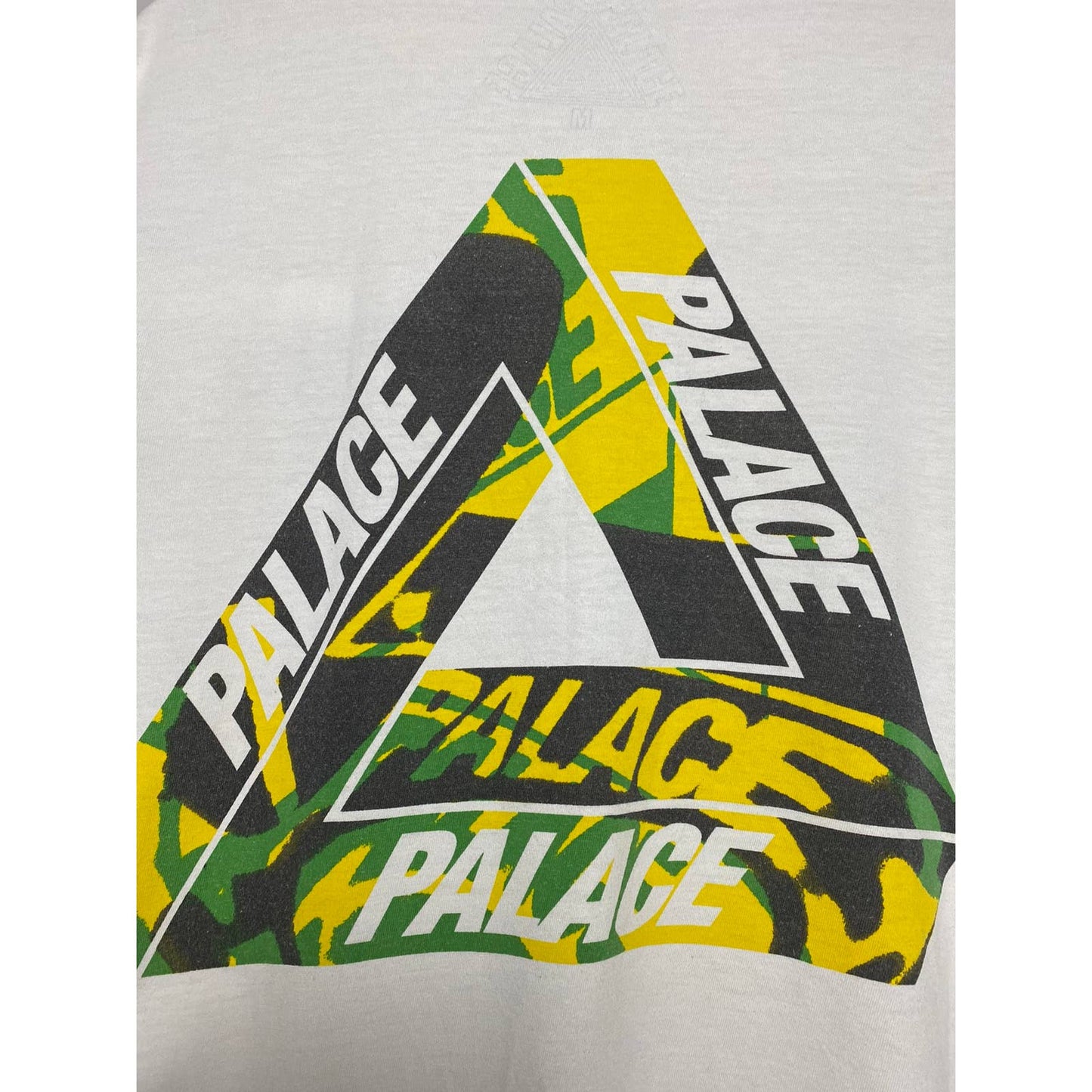 Palace T-shirt white camo tri ferg