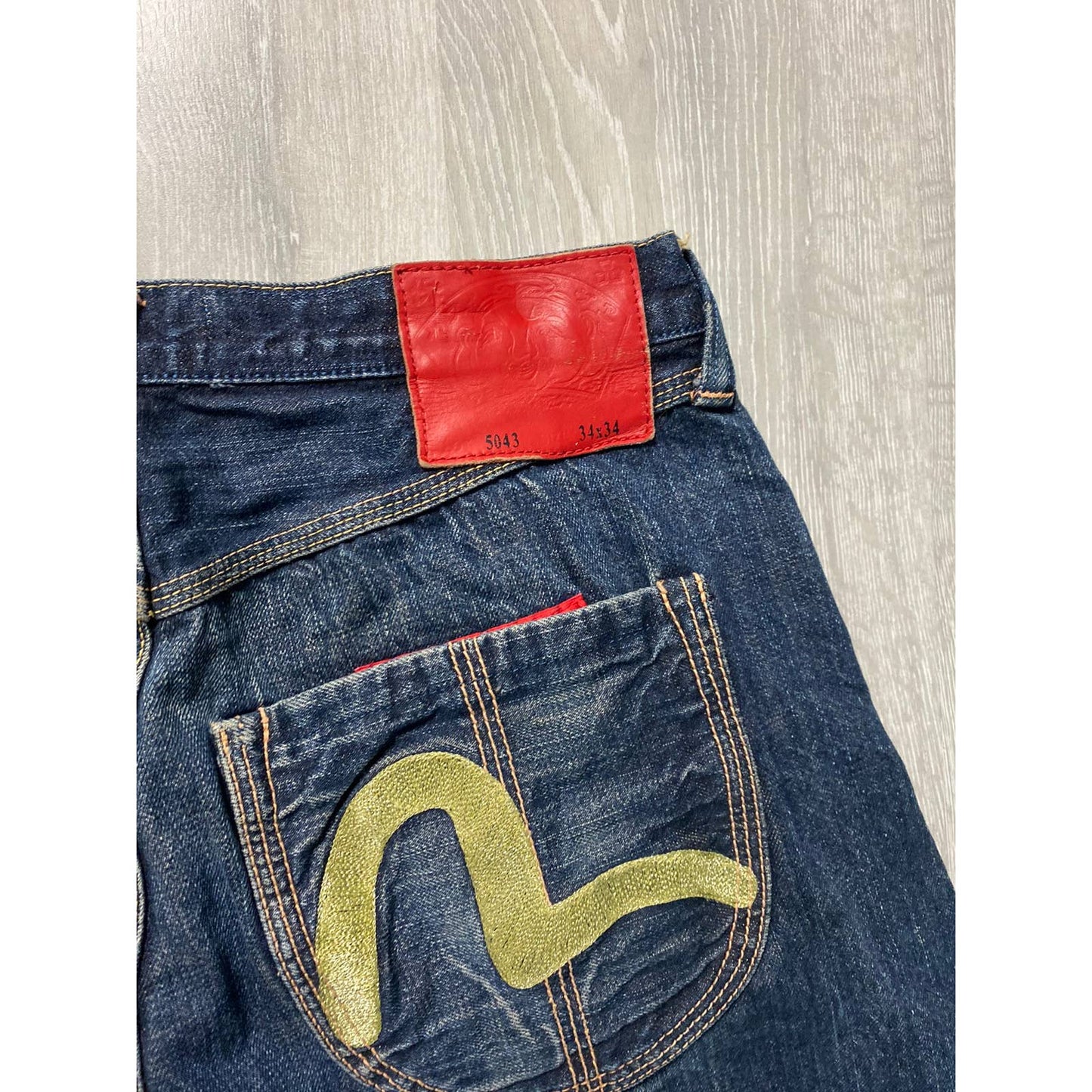 Evisu jeans vintage Yamane Japan Picasso design