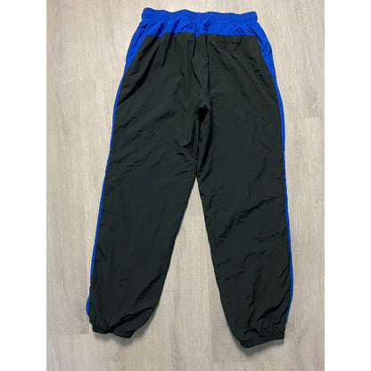 Nike vintage black blue track pants big logo spell out