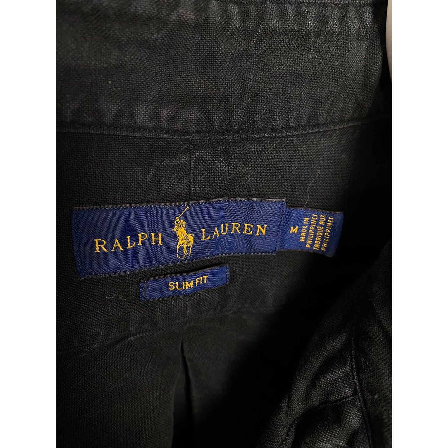 Polo Ralph Lauren Vintage black shirt small pony