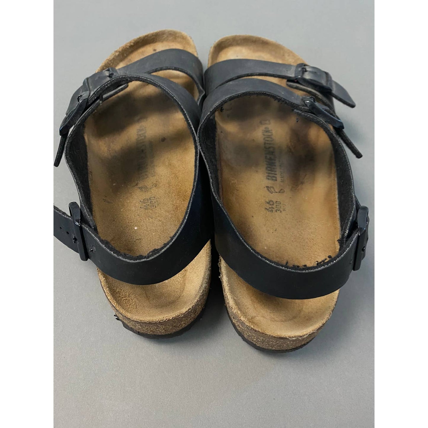 Birkenstock Arizona black sandals