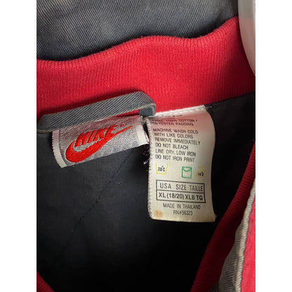 80s Nike vintage anorak jacket red big logo