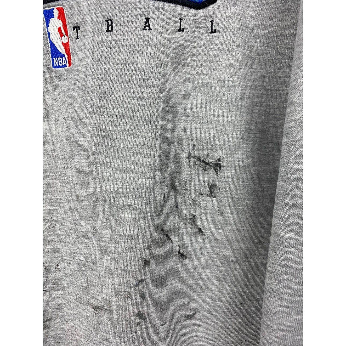 New York Knicks vintage Puma grey sweatshirt NBA thrashed