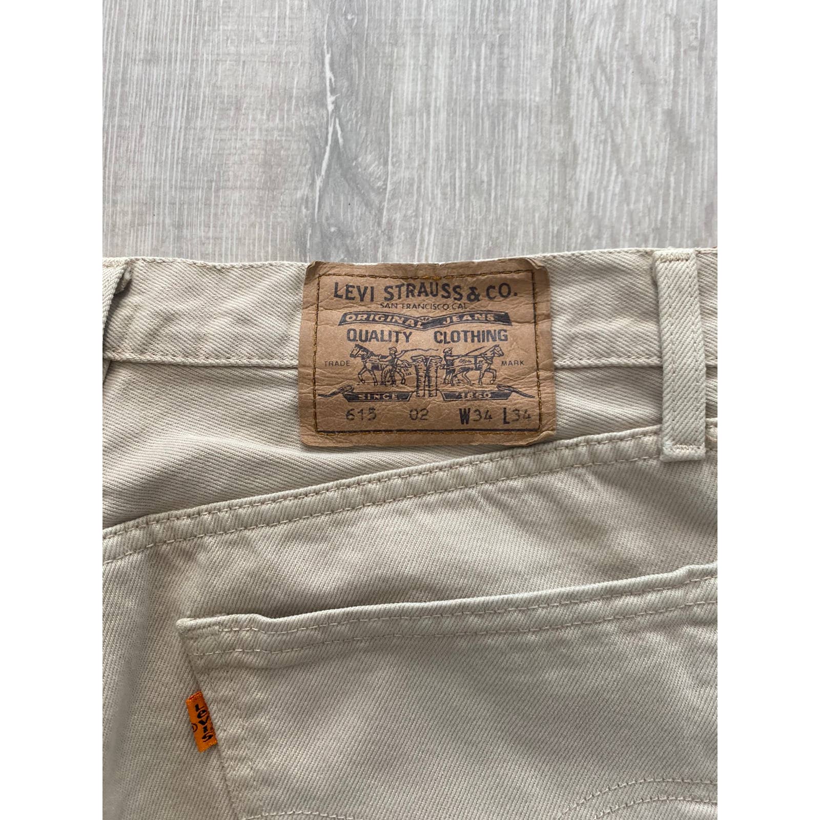 Levis 615 orange tab hotsell