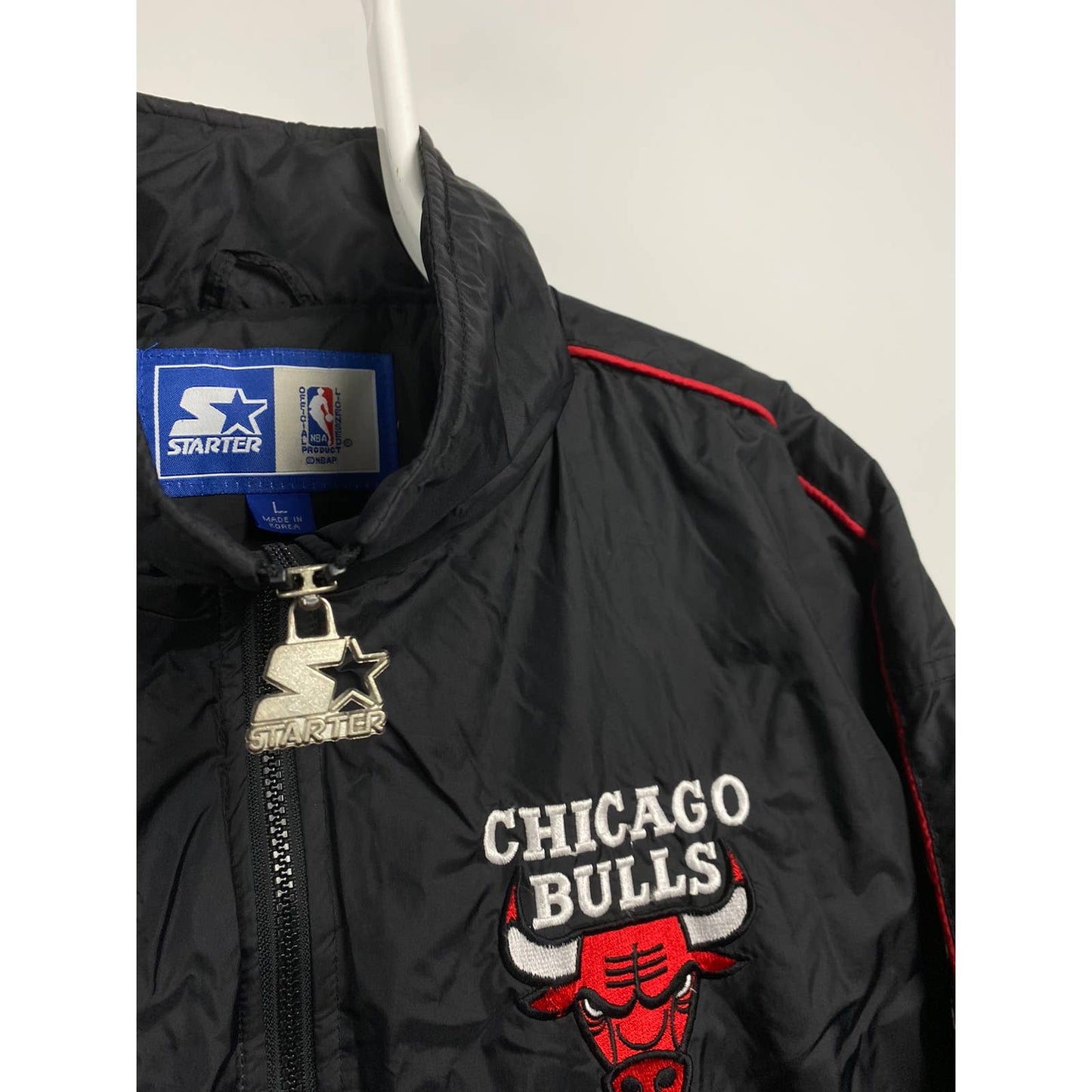 Chicago Bulls vintage black starter jacket