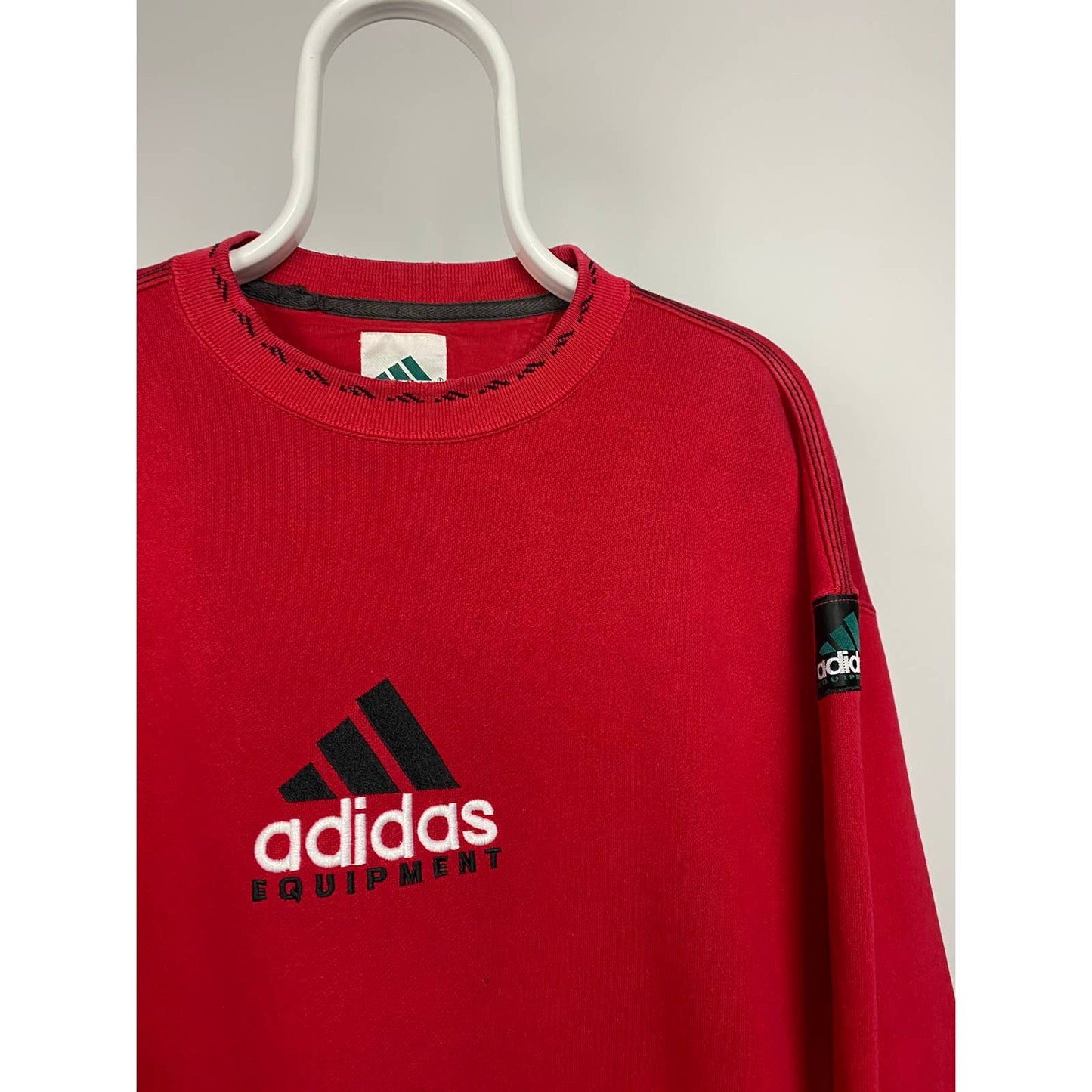 Adidas EQT Equipment vintage 90s sweatshirt crewneck red