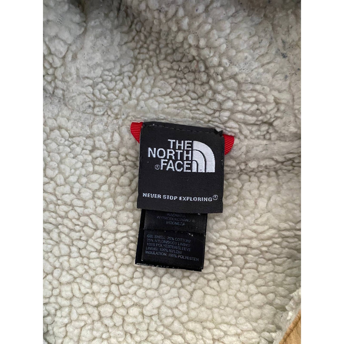 The North Face parka fleece parka jacket