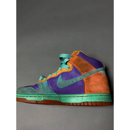 Vintage Nike Dunk High 6.0 'Pure Purple Cyan Coral'