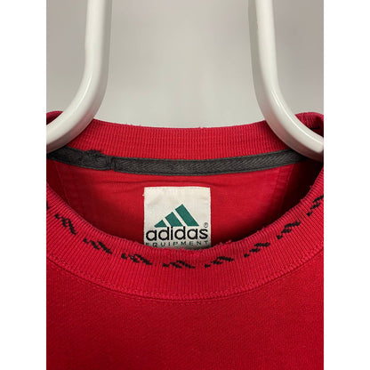Adidas EQT Equipment vintage 90s sweatshirt crewneck red