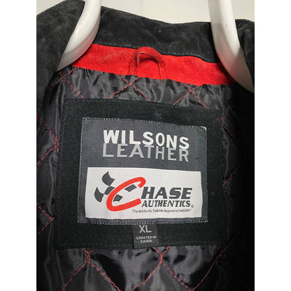 Nascar racing jacket Dale Earnhardt vintage Wilsons Leather